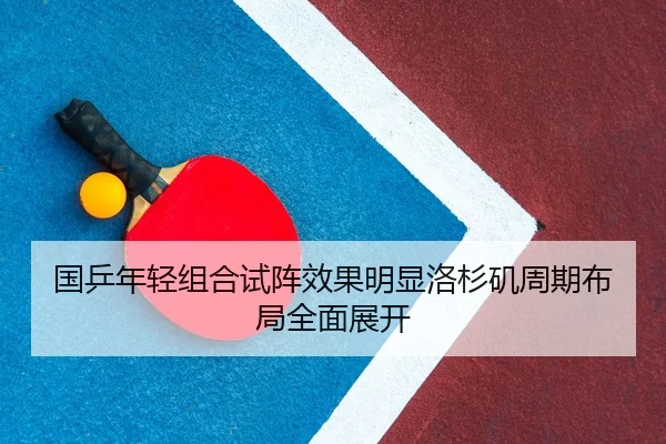 国乒年轻组合试阵效果明显洛杉矶周期布局全面展开